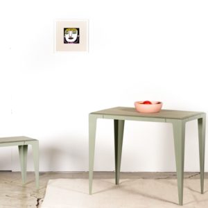niche-decor: wye - Tisch- Lavendelblatt-grün